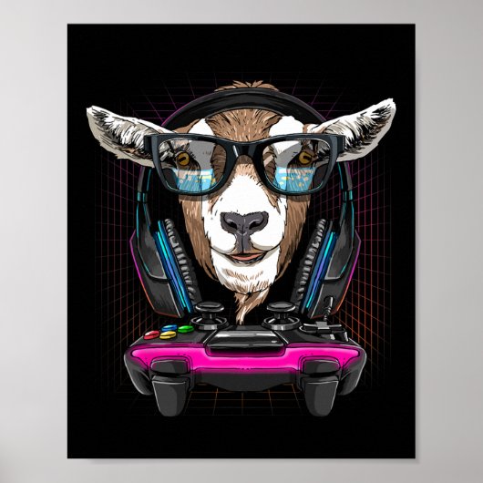 Gamer PC Computer Videogame Lover Streaming Gamin Poster (Voorkant)