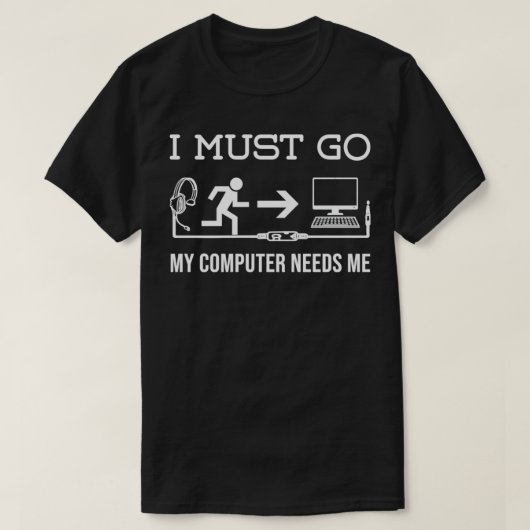 Gamer pc gokvideospelprogrammeur g t-shirt (Design voorkant)