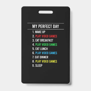 Gamer Perfecte Dag Badge