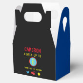 Gamer Pixel Arcade-niveau tot verjaardag Favor Box Bedankdoosjes (Geopend)