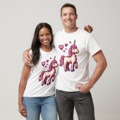 Gamer Pixel Eenhoorn (1) T-shirt (Unisex)