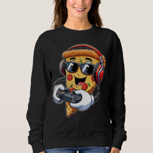 Gamer Pizza Video Gaming Jongen Enthousiast Gamer  Trui