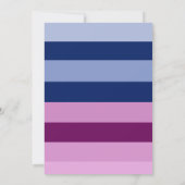 Gamer Player 3 Gender onthullen Baby shower uitnod Kaart (Achterkant)