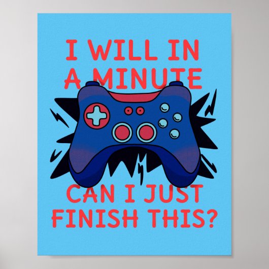 Gamer Poster (Voorkant)