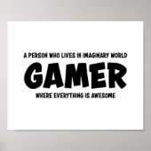 GAMER POSTER (Voorkant)