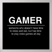 GAMER POSTER (Voorkant)