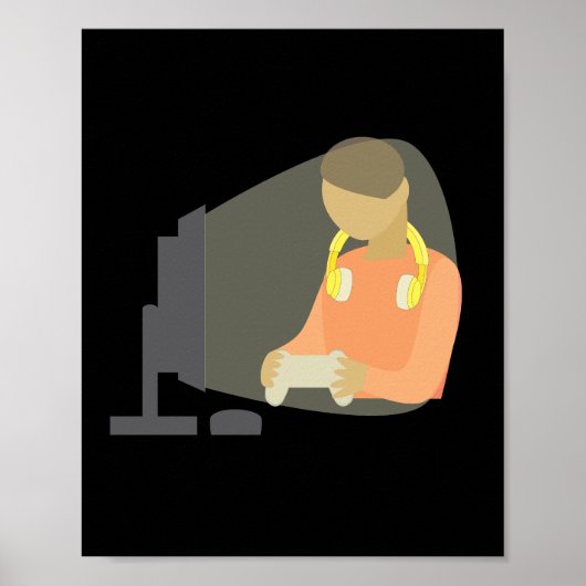 Gamer Poster (Voorkant)