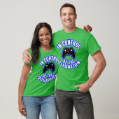 Gamer Presenteert Creatieve Gaming Zinsnede Video T-shirt (Unisex)