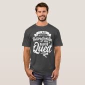 Gamer Procrastinating Doing A Side Quest Procrasti T-shirt (Voorkant volledig)