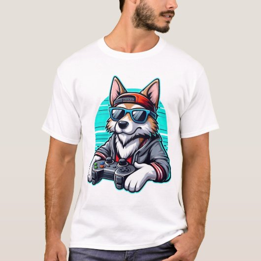 Gamer Pup T-shirt (Voorkant)