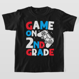 Gamer Quote Game On 2e klas Gamen Cool Gamer T-shirt