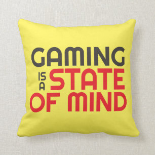 Gamer Quote Pillow voor videogames Gek Gaming Pro Kussen