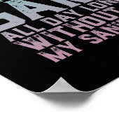 Gamer Quote voor videospellen spellen spellen Poster (Hoek)