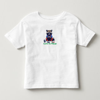 Gamer Raccoon: Level Up met schattig Baby T-shirt