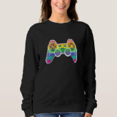 Gamer Rainbow Lgbt Gay Pride Month Trui (Voorkant)