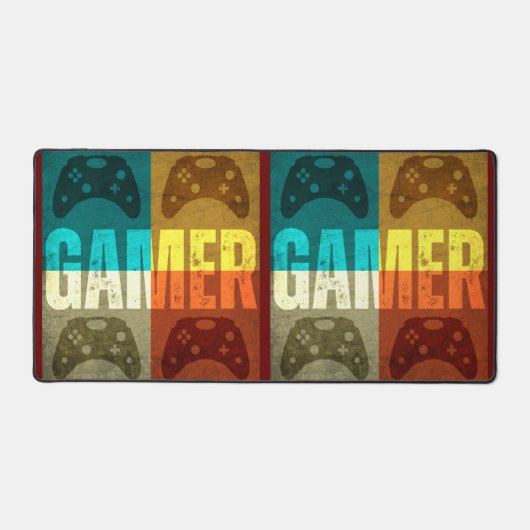 GAMER RETRO COMPUTERGAME GAMECONTROLLER BUREAUMAT (Voorkant)