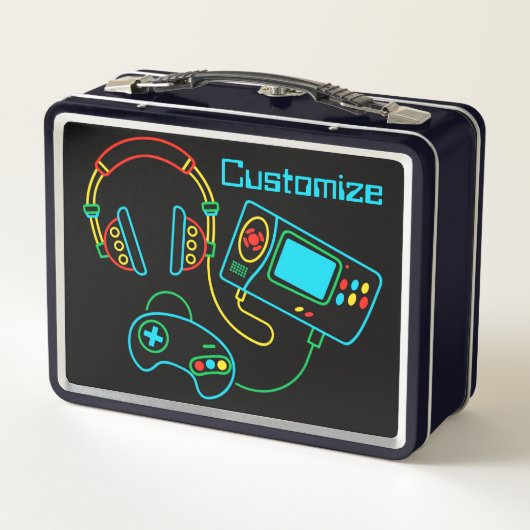 Gamer Retro Neon (Achterkant)