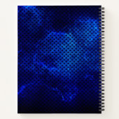 Gamer Retro Neon Monogrammed Notitieboek (Achterkant)