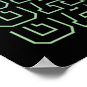 Gamer Retro Old School - Grappig videogamer, gamin Poster (Hoek)