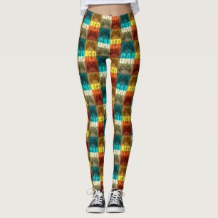 GAMER RETRO VIDEOSPELCONTROLLER LEGGINGS