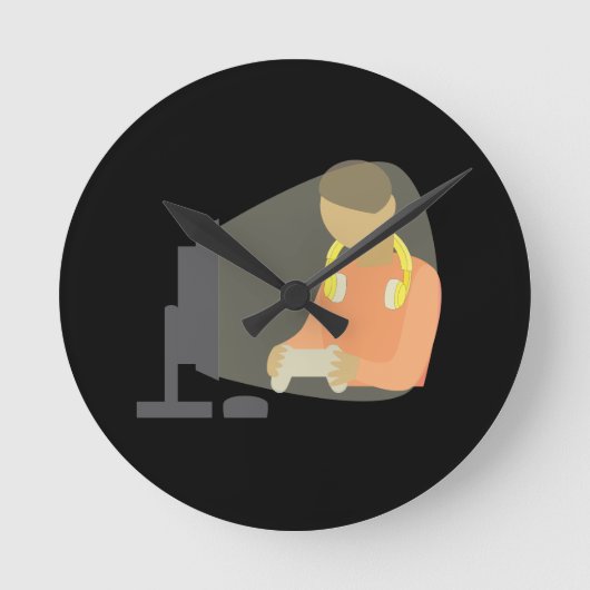 Gamer Ronde Klok (Voorkant)