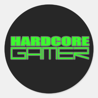 Gamer Ronde Sticker