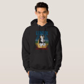 Gamer Root Retro Penguin Linux Nerd Programmer Gee Hoodie (Voorkant volledig)