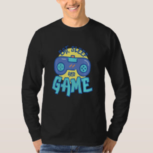 Gamer Routine Eat Sleep Games Herhalen T-shirt