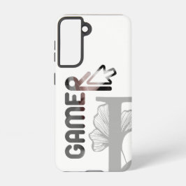 GAMER Samsung Hoesjes Trend Abstract Zwart Poedery Samsung Galaxy Hoesje