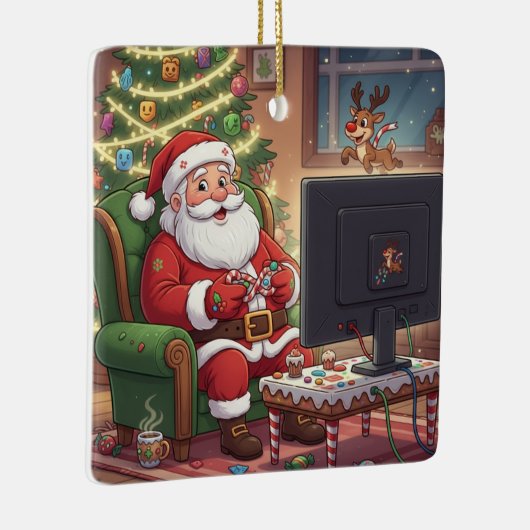 Gamer Santa Ornament (Rechts)
