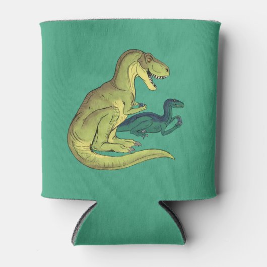 Gamer-Saurus Blikjeskoeler (Voorkant)