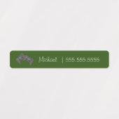 Gamer School Class Lunch Name Number Labels (Design 1)