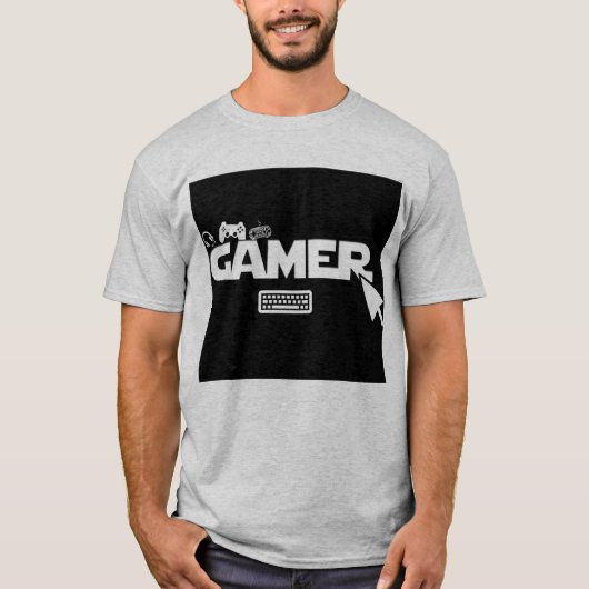 gamer shert t-shirt (Voorkant)