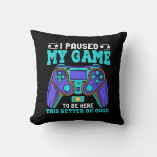 Gamer Shirt Jongens Mannen Kinderen Tieners Gepauz Kussen