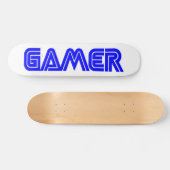 Gamer Skateboard Oldschool (Horizontaal)