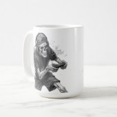 Gamer Skelet  Koffiemok (Voorkant links)