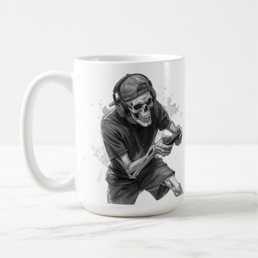 Gamer Skelet  Koffiemok (Links)