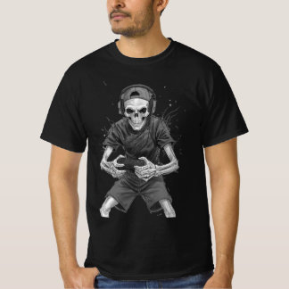 Gamer Skelet  T-shirt