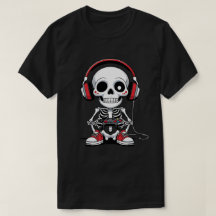 Gamer Skeleton - Grappig Halloween Gaming