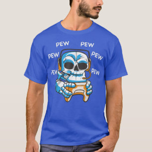 Gamer Skeleton - Online gamecomputer Video Game T-shirt
