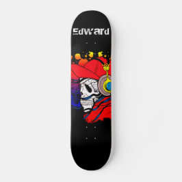 Gamer Skull met hoofdtelefoon Persoonlijk Skateboard