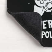 Gamer Sleepover Party For Boys Funny Bruh Slumber Muismat (Hoek)