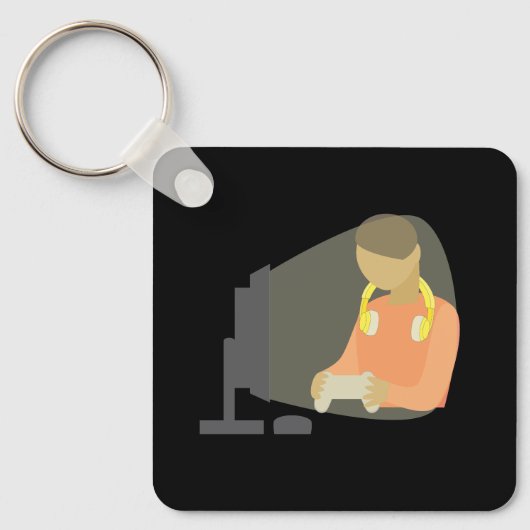 Gamer Sleutelhanger (Voorkant)