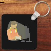 Gamer Sleutelhanger (Achterkant)