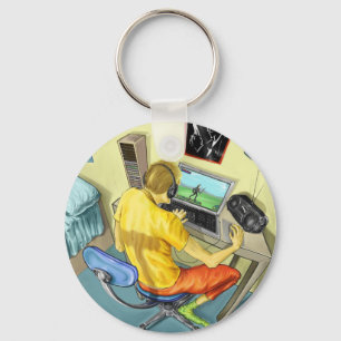 Gamer Sleutelhanger