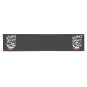 Gamer speelt waarschijnlijk videogames met kerst korte tafelloper (Horizontaal)