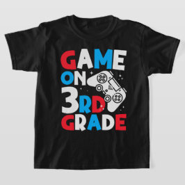 Gamer Spreuken Game Aan 3e Leerjaar Retro Videogam T-shirt