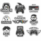 Gamer Sticker (Voorkant)