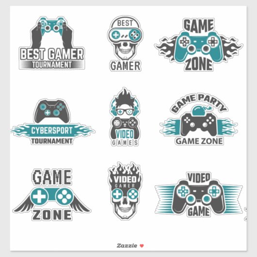 Gamer Sticker (Vel)