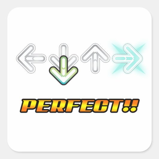 Gamer Sticker - Perfect Dance Moves (Voorkant)